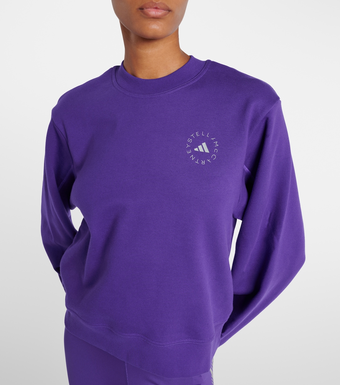 Cotton fleece sweatshirt | Adidas by Stella McCartney