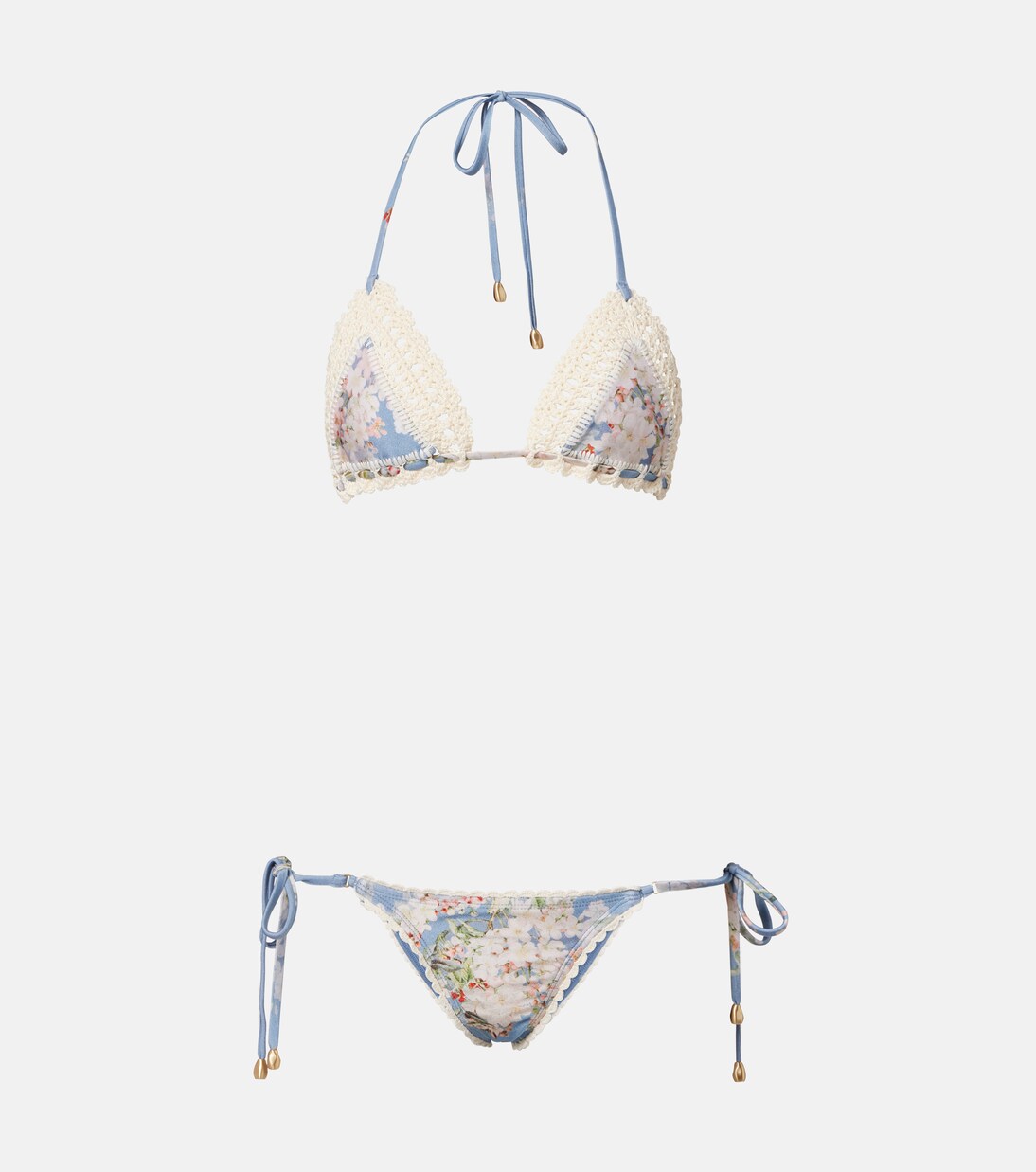 Cascadian crochet floral bikini | Zimmermann