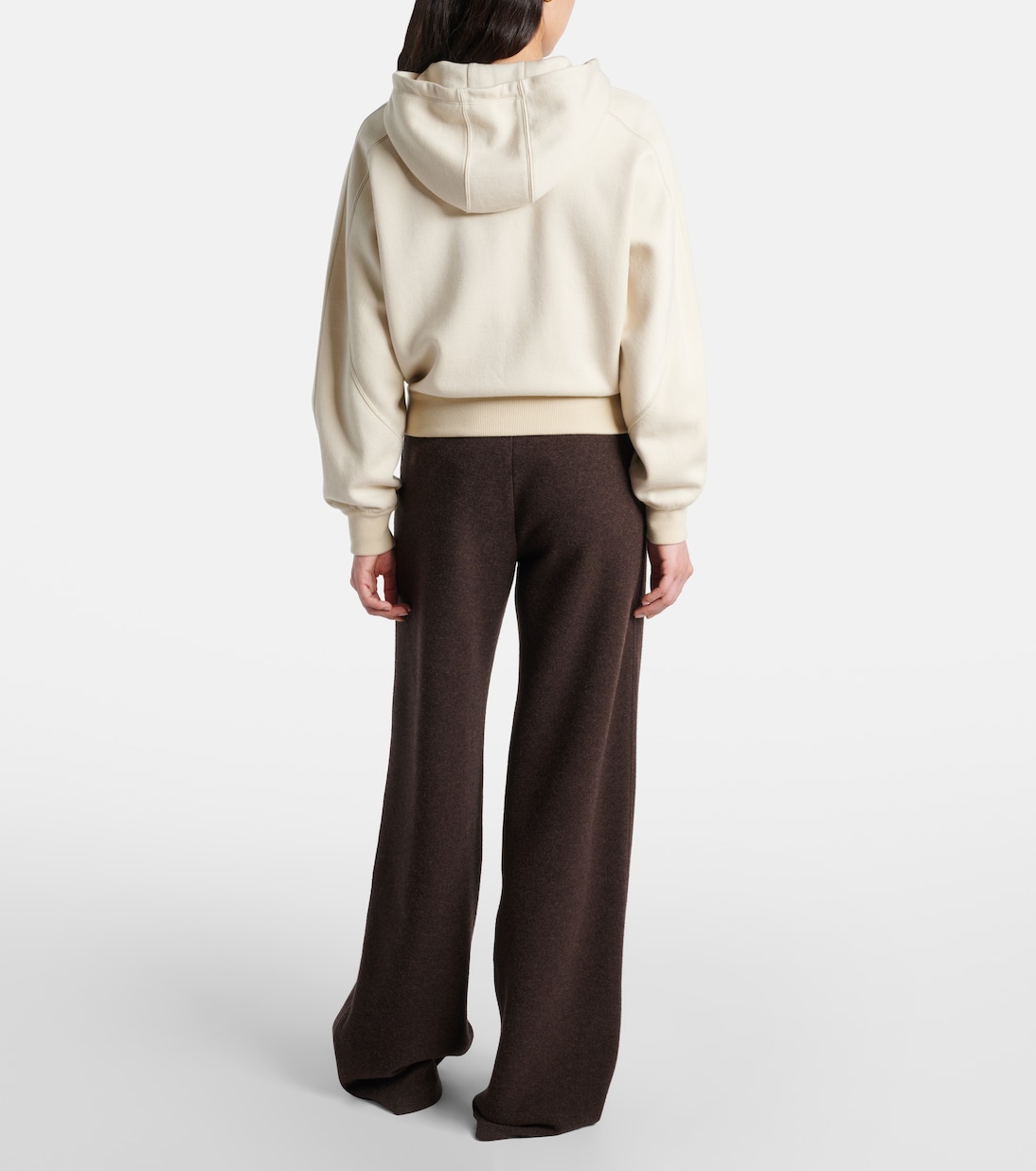 Viera cotton, silk, and cashmere hoodie | Loro Piana