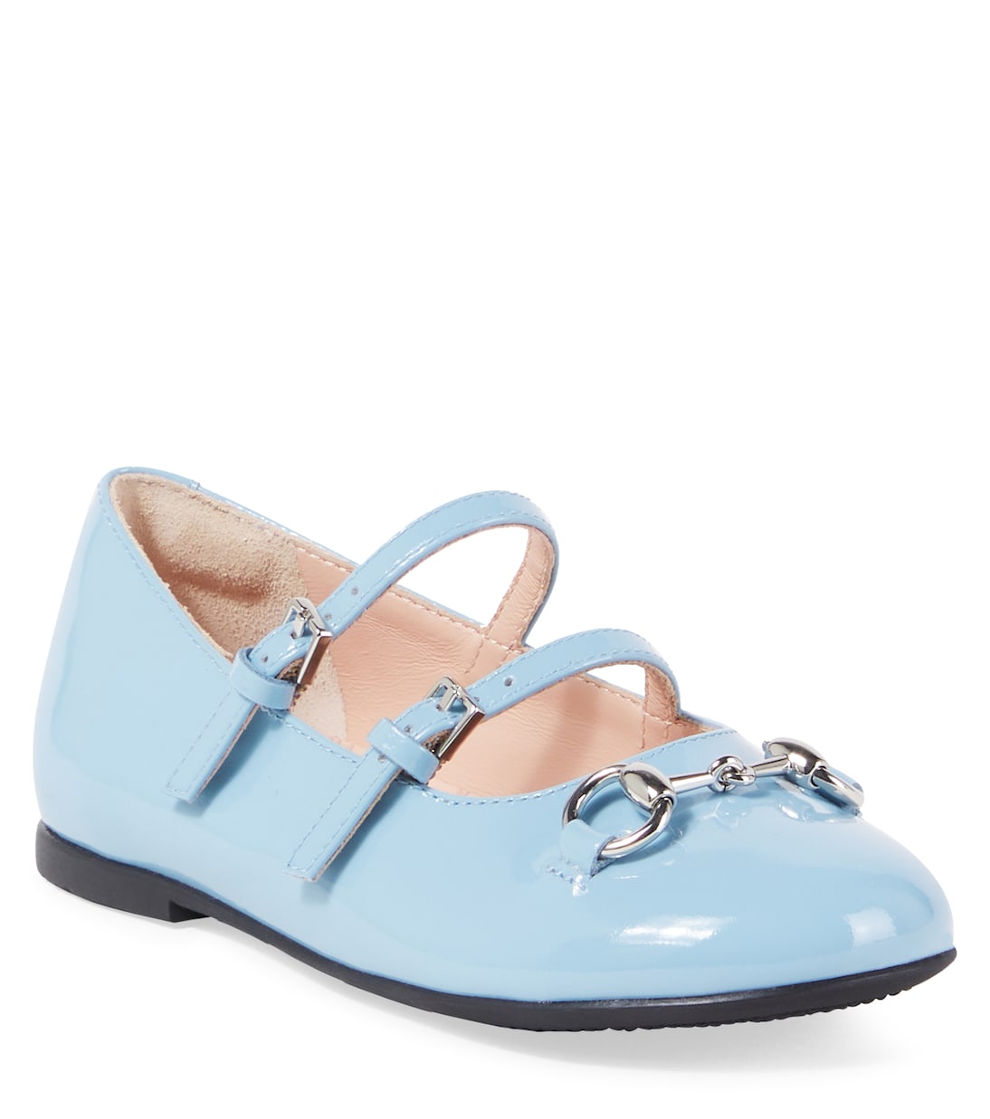 Ballerinas Horsebit aus Lackleder | Gucci Kids