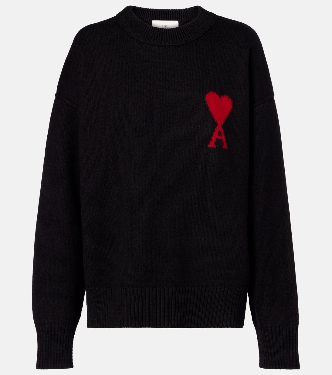 Ami de Cœur virgin wool sweater | Ami Paris