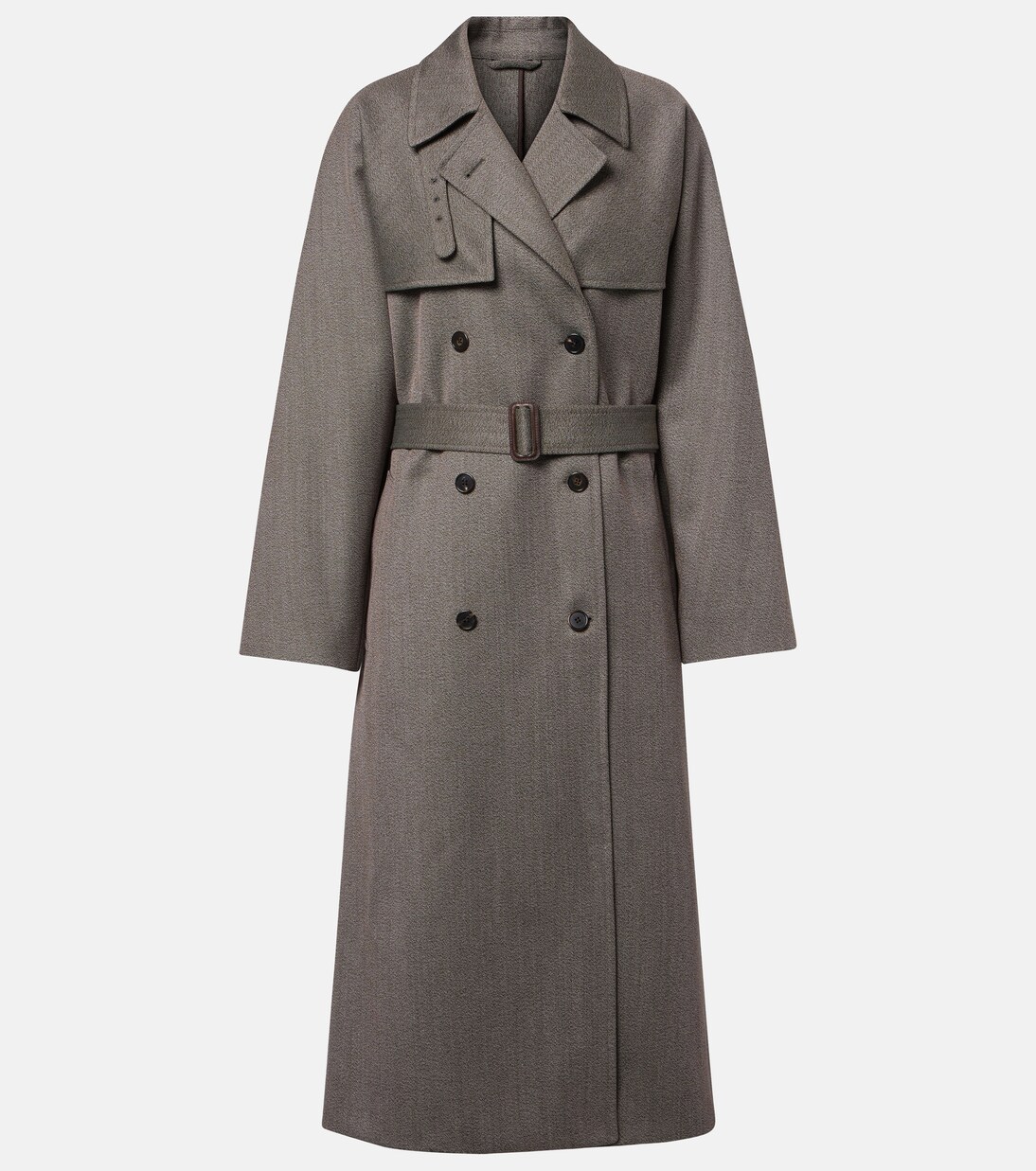Rhydian virgin wool gabardine trench coat | The Row