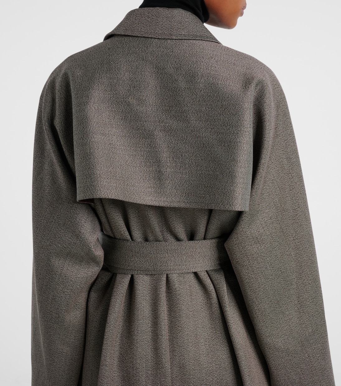 Rhydian virgin wool gabardine trench coat | The Row