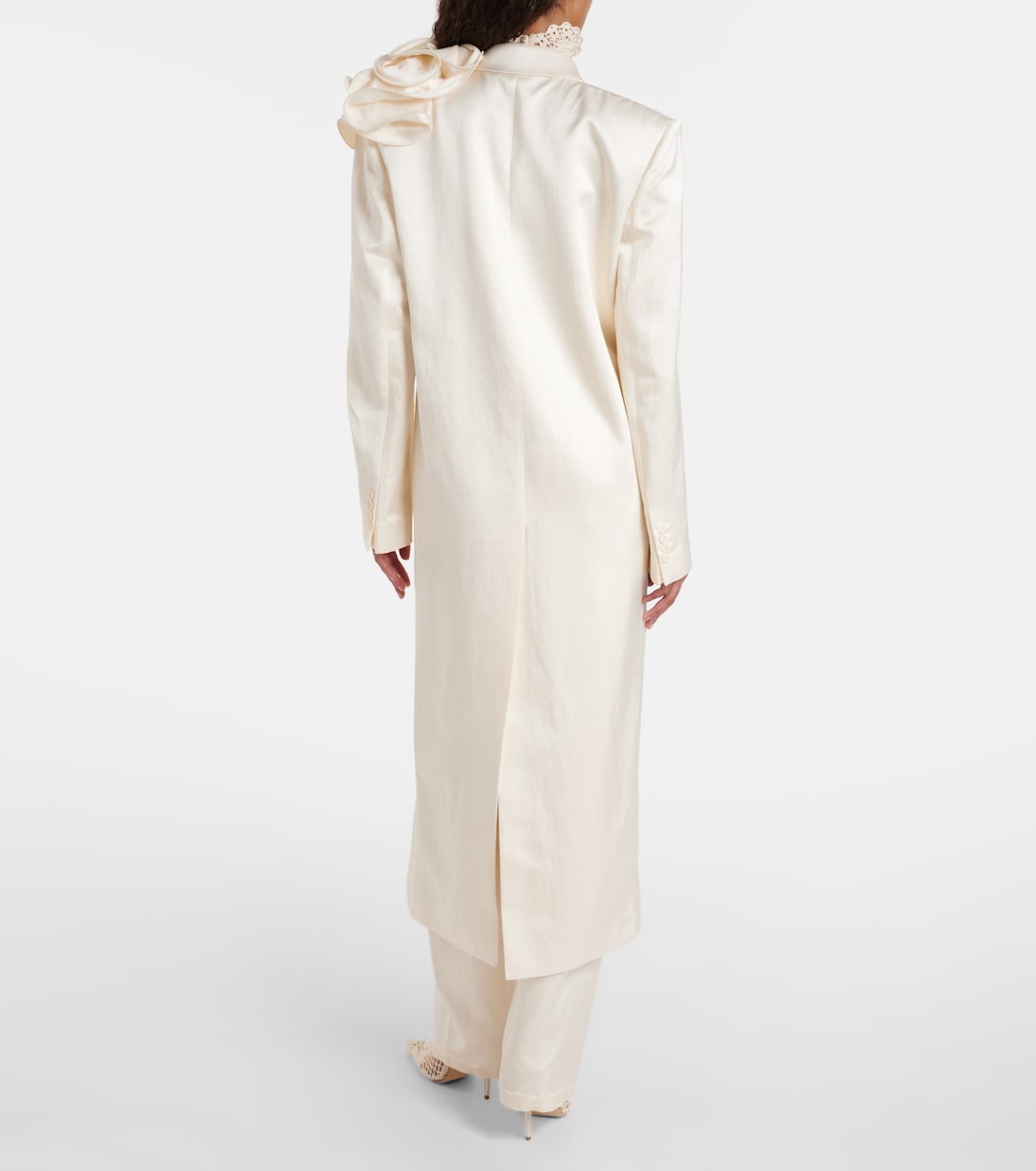 Floral-appliqué coat | Magda Butrym