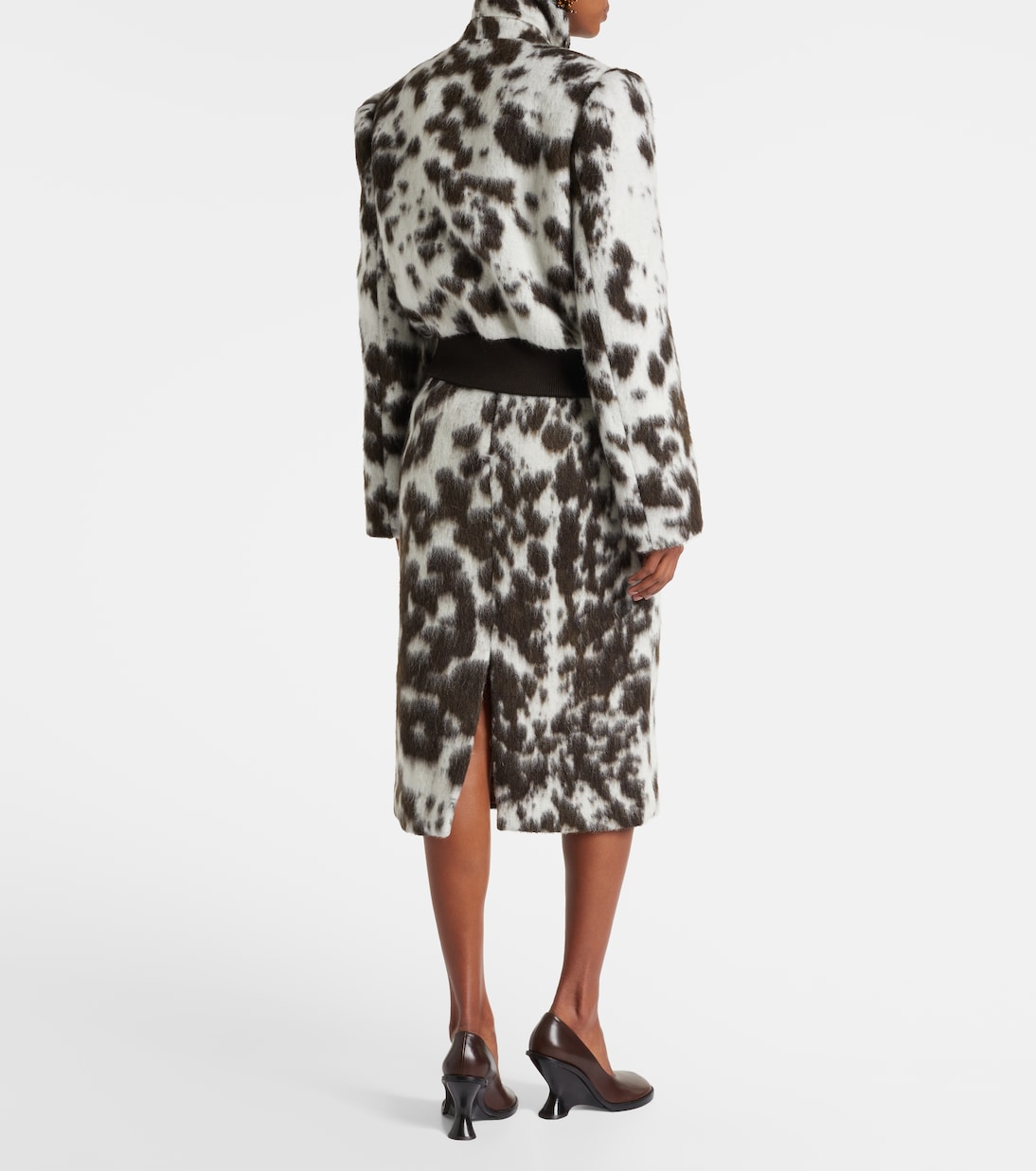 Bedruckte Jacke aus einem Wollgemisch | Dries Van Noten