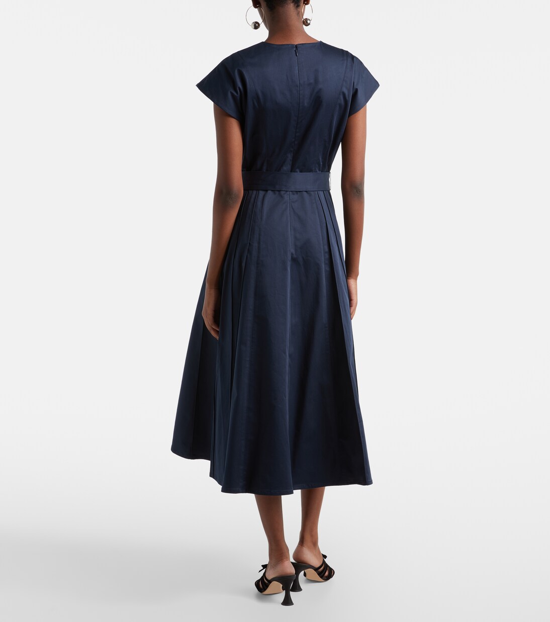 Midikleid aus Satin | Carolina Herrera