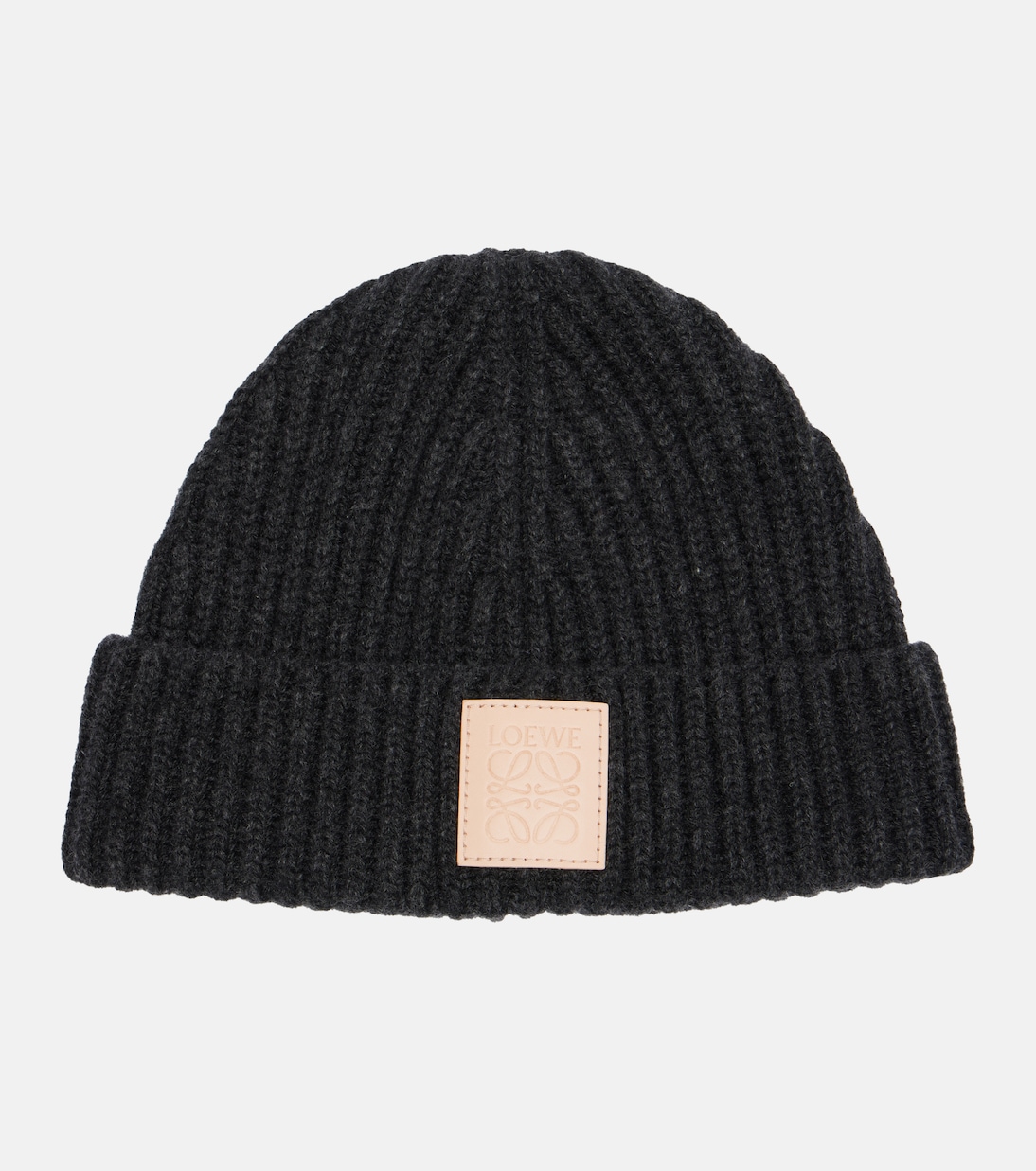 Anagram ribbed-knit cashmere beanie | Loewe