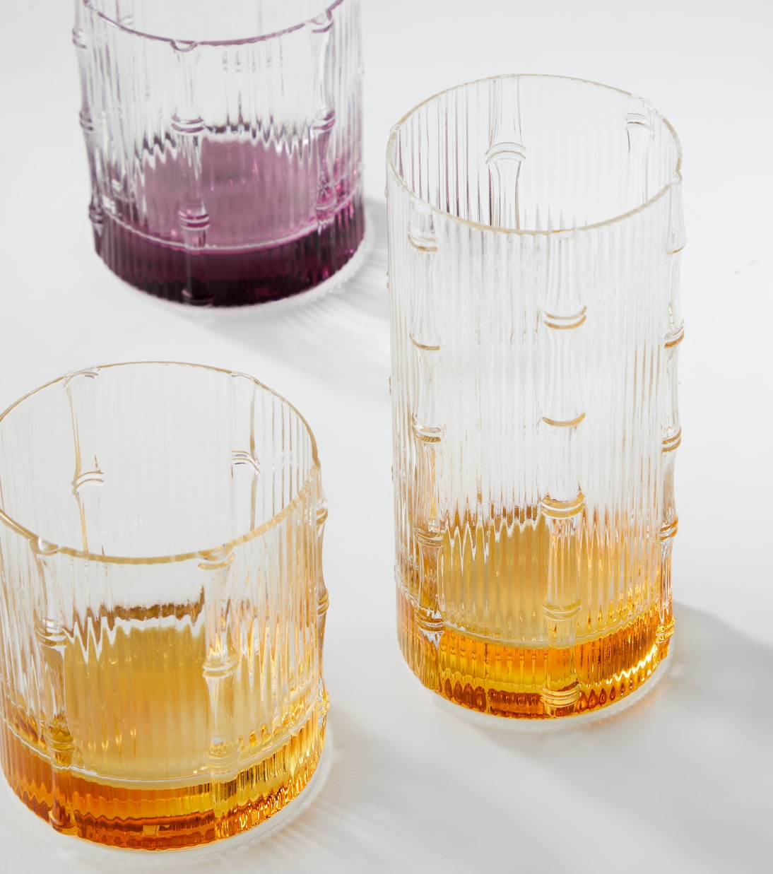 Set Bamboo aus zwei Highball-Gläsern | La DoubleJ