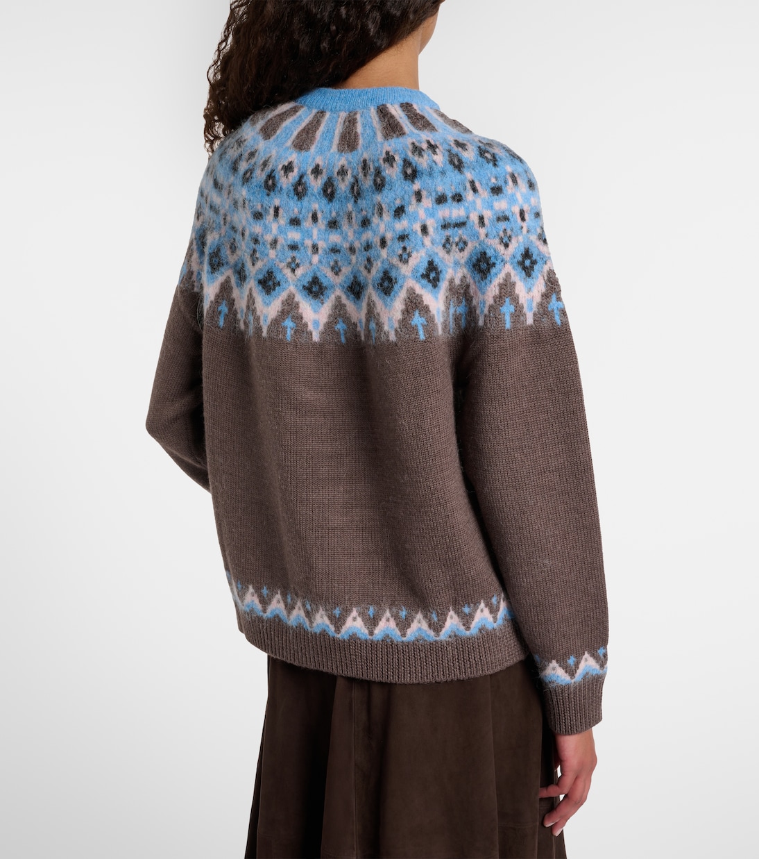 Jersey Zane Fair Isle en mezcla de lana | Staud