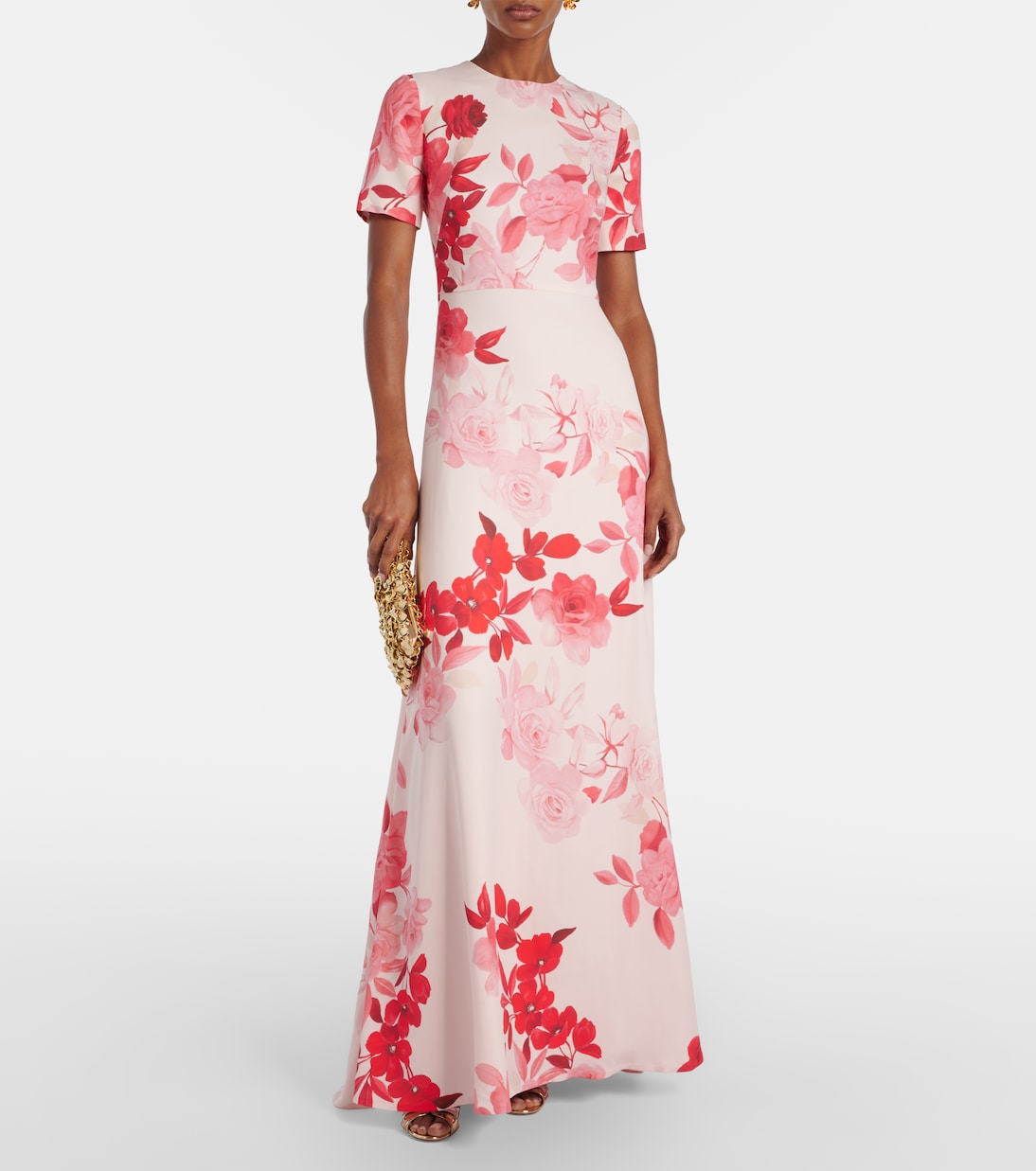 Floral gown  | Monique Lhuillier