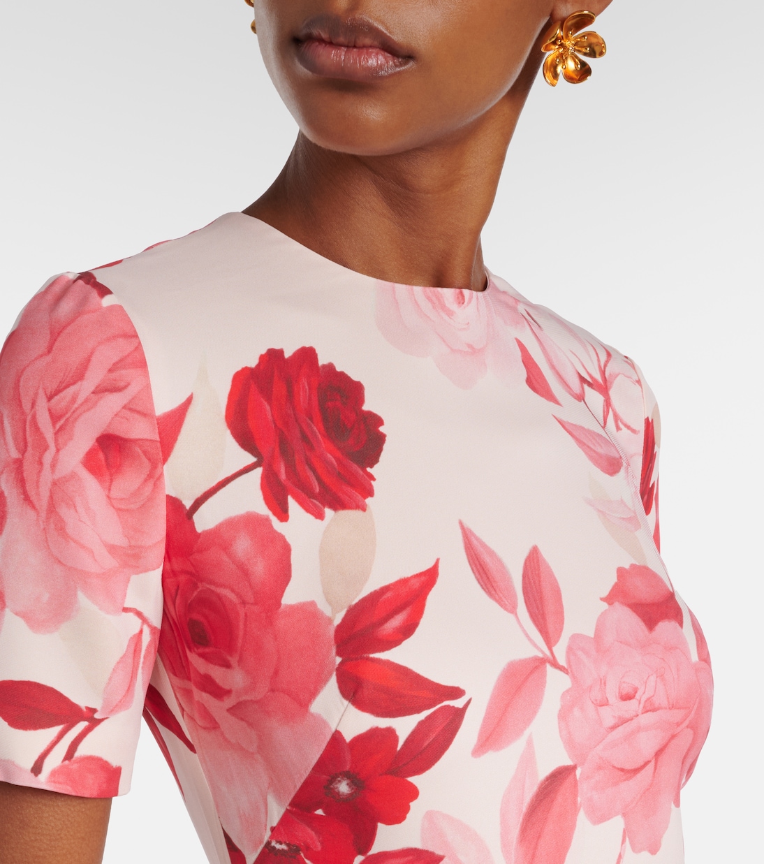 Floral gown  | Monique Lhuillier