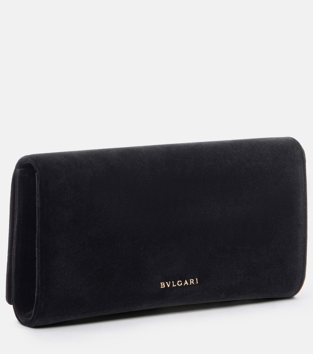Bvlgari Tubogas embellished velvet clutch | Bvlgari