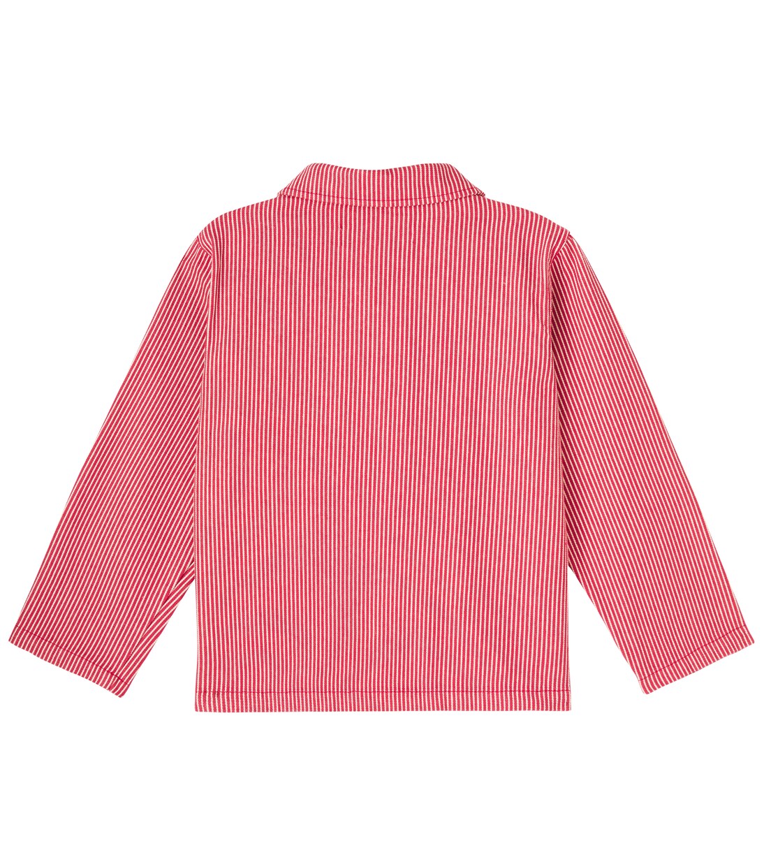 Camisa Luc de sarga de algodón a rayas | Konges Sløjd