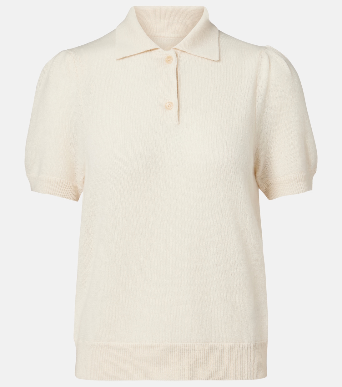 Cashmere polo sweater | Jardin des Orangers