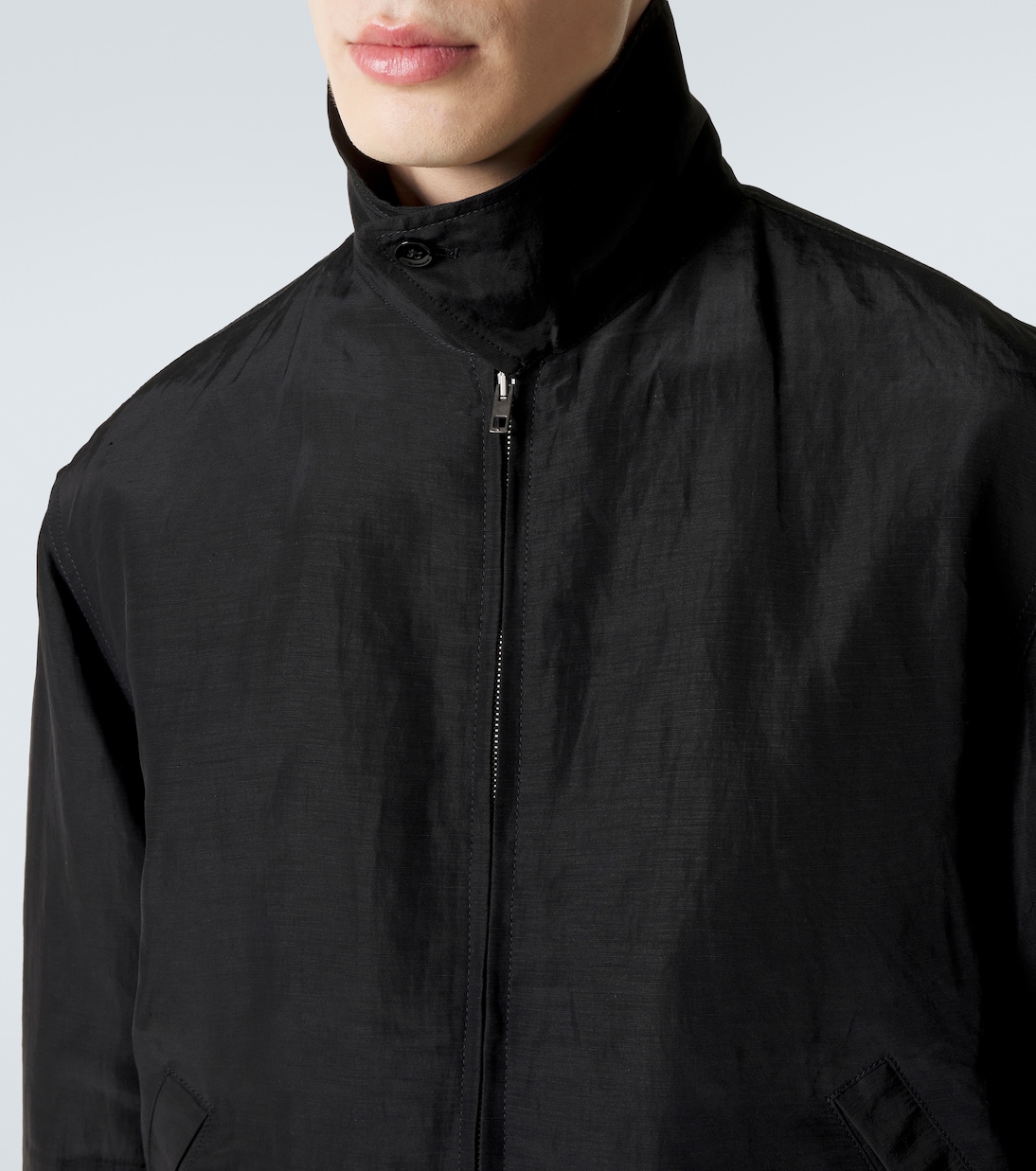 Linen-blend jacket | Lemaire