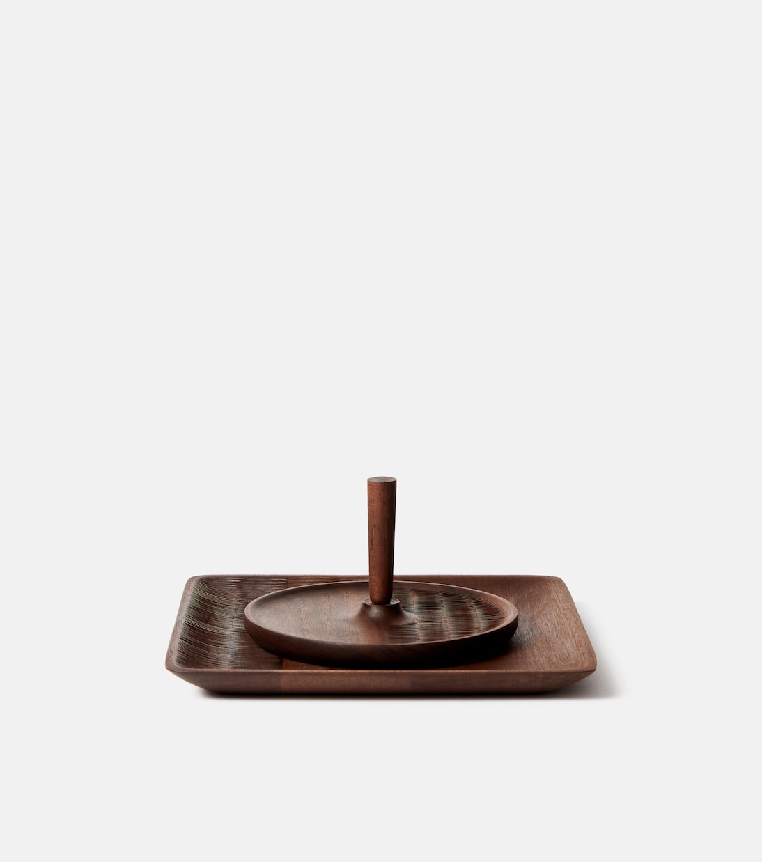 Nakit walnut decorative tray by Monica Förster | Zanat