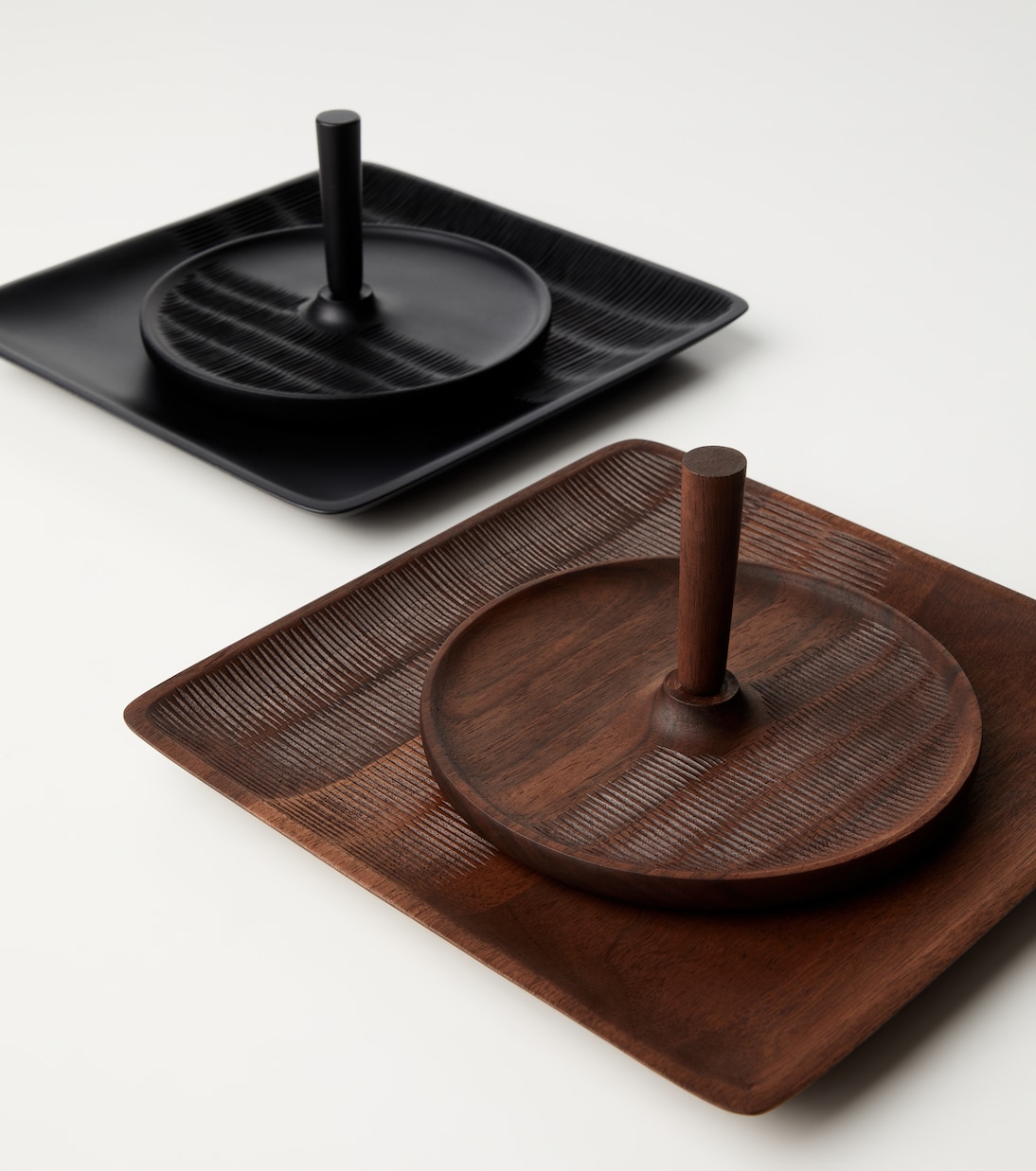Nakit walnut decorative tray by Monica Förster | Zanat