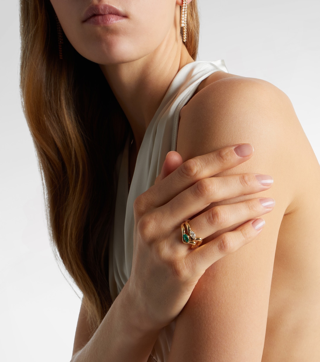 Bague Wave en or 18 ct (750/1000) et diamant | Shay Jewelry