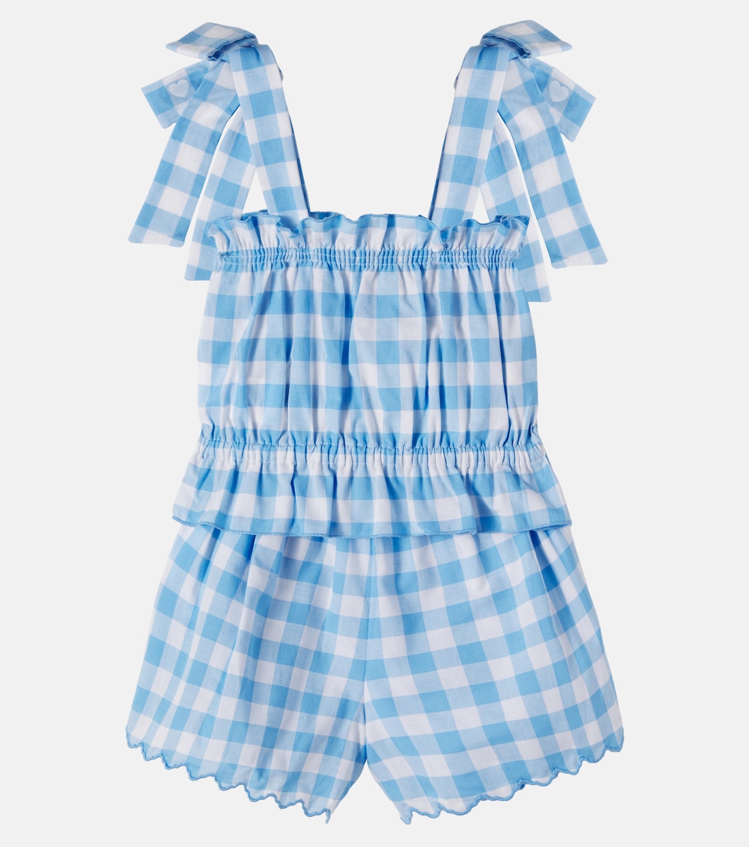Set Viola aus Top und Shorts aus Baumwolle | Bebe Organic