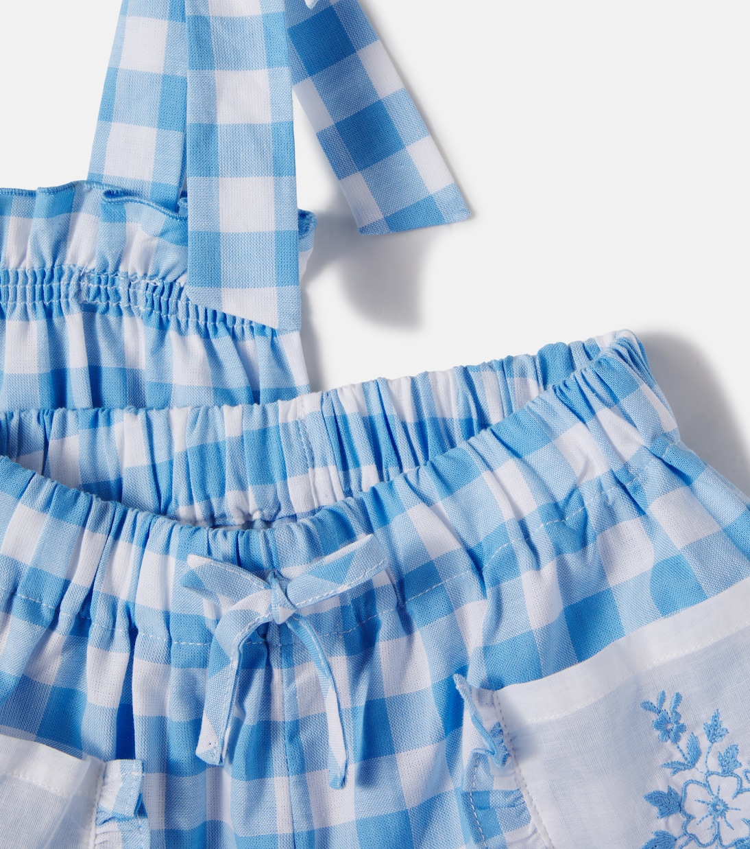 Set Viola aus Top und Shorts aus Baumwolle | Bebe Organic