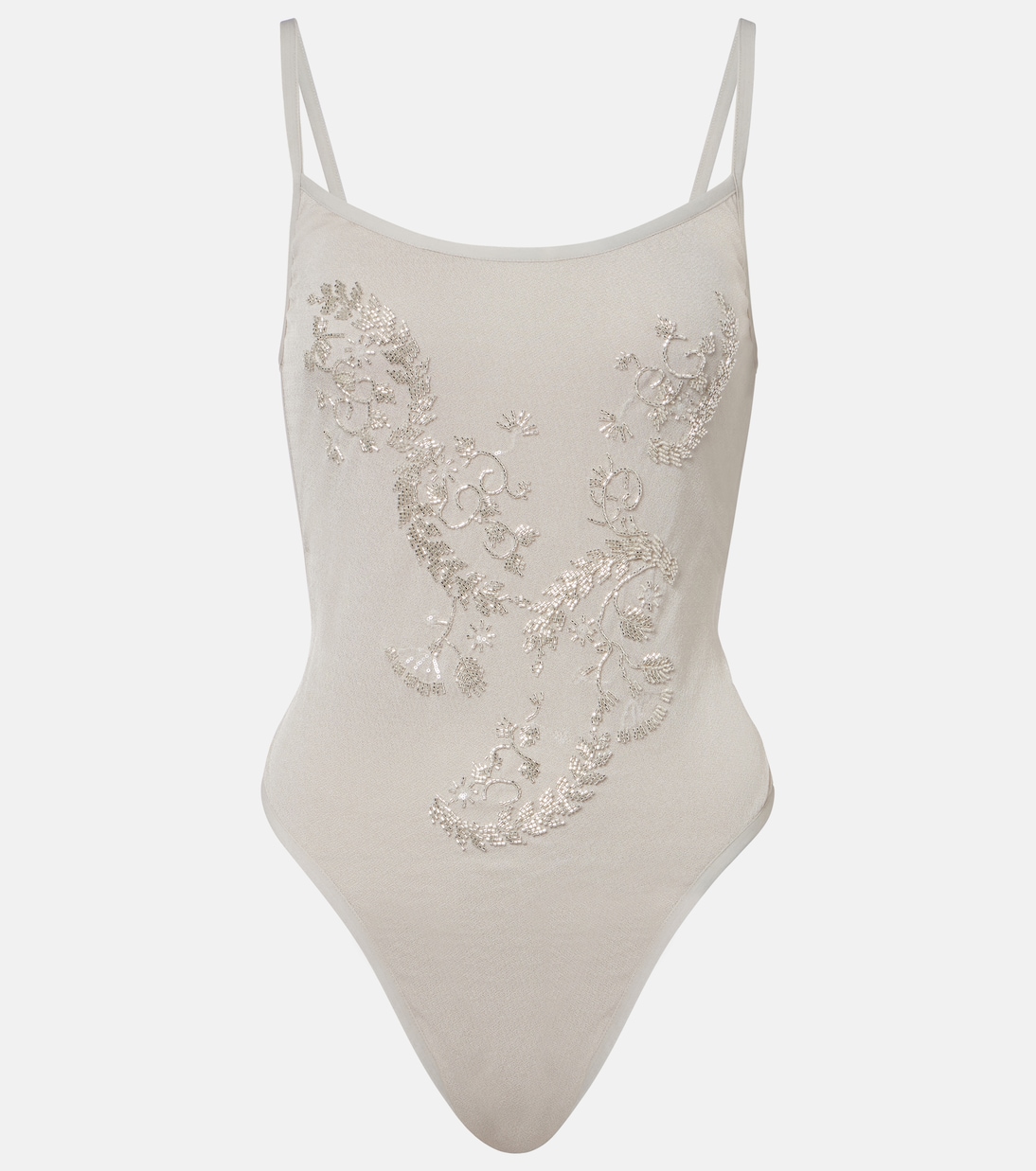 Beaded bodysuit | Jacques Wei