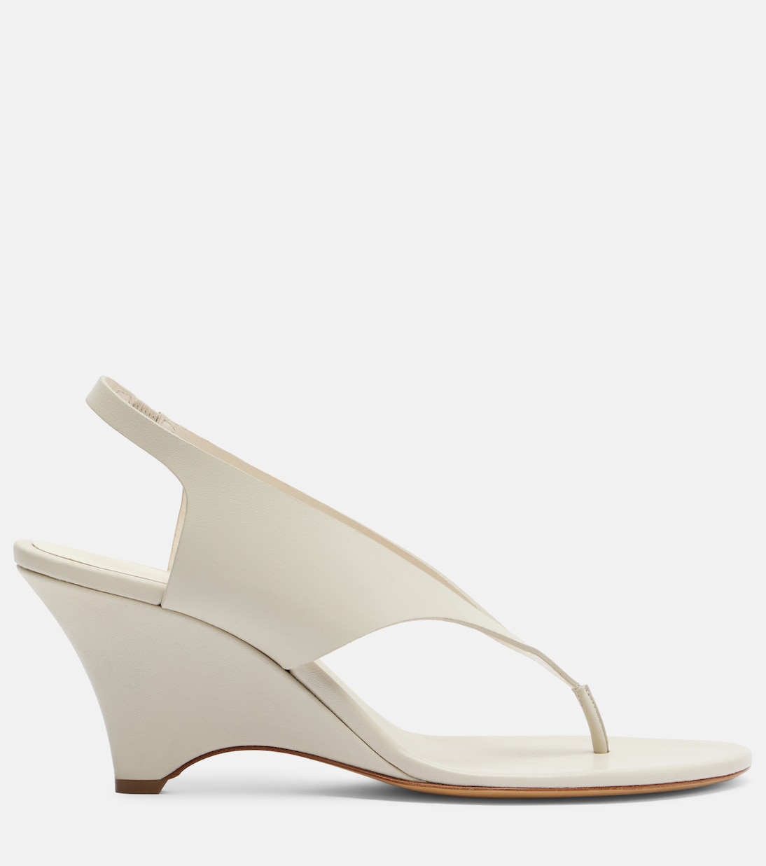 Langley leather wedge thong sandals | Le Monde Béryl