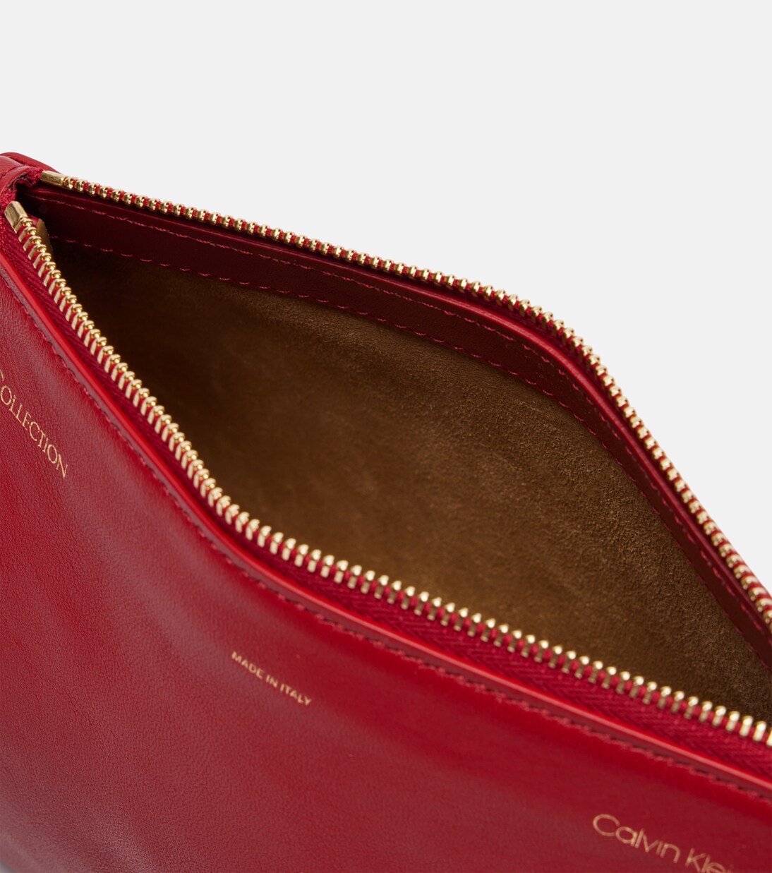 Essential Case Mini leather clutch | Calvin Klein Collection