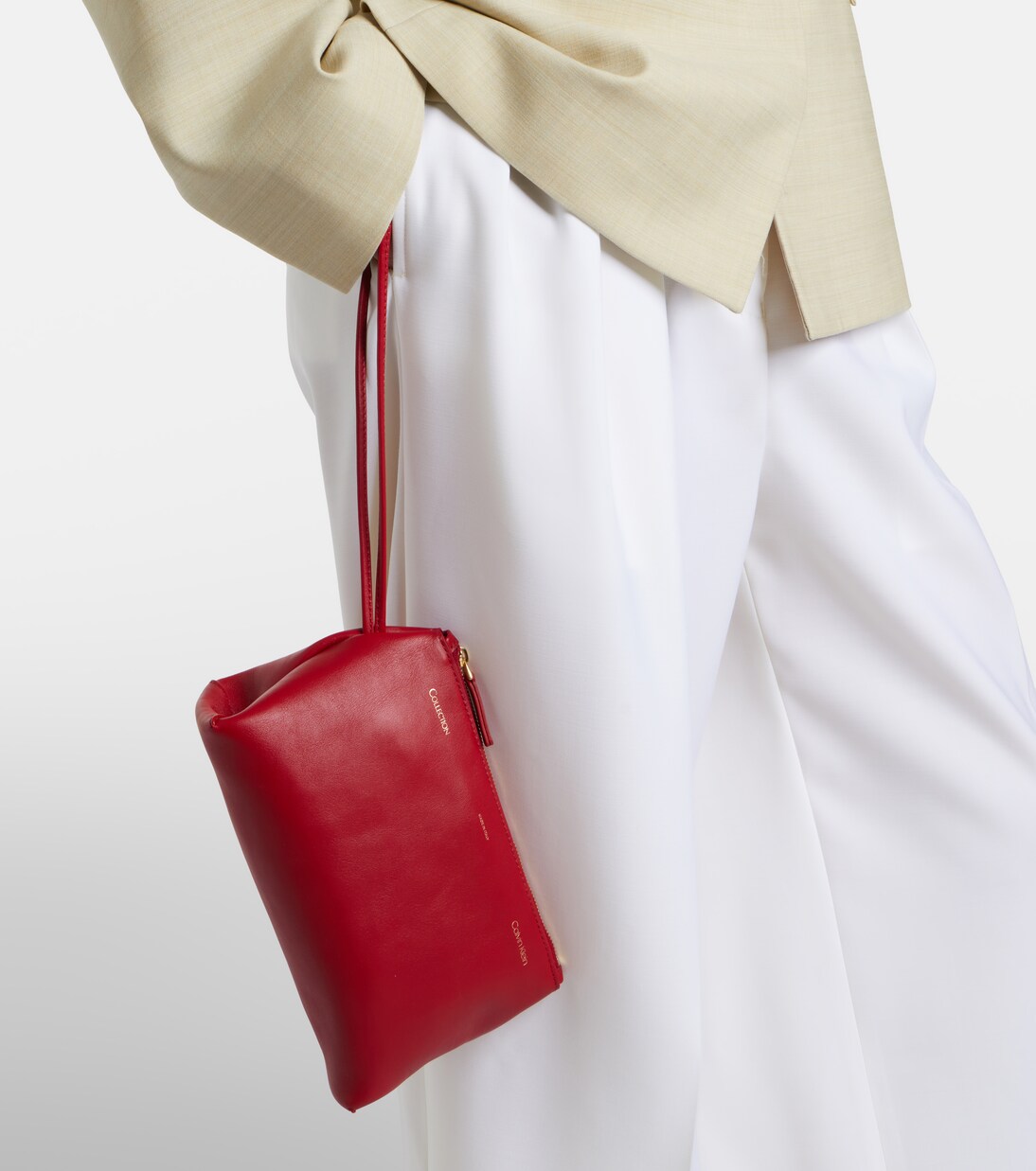 Essential Case Mini leather clutch | Calvin Klein Collection
