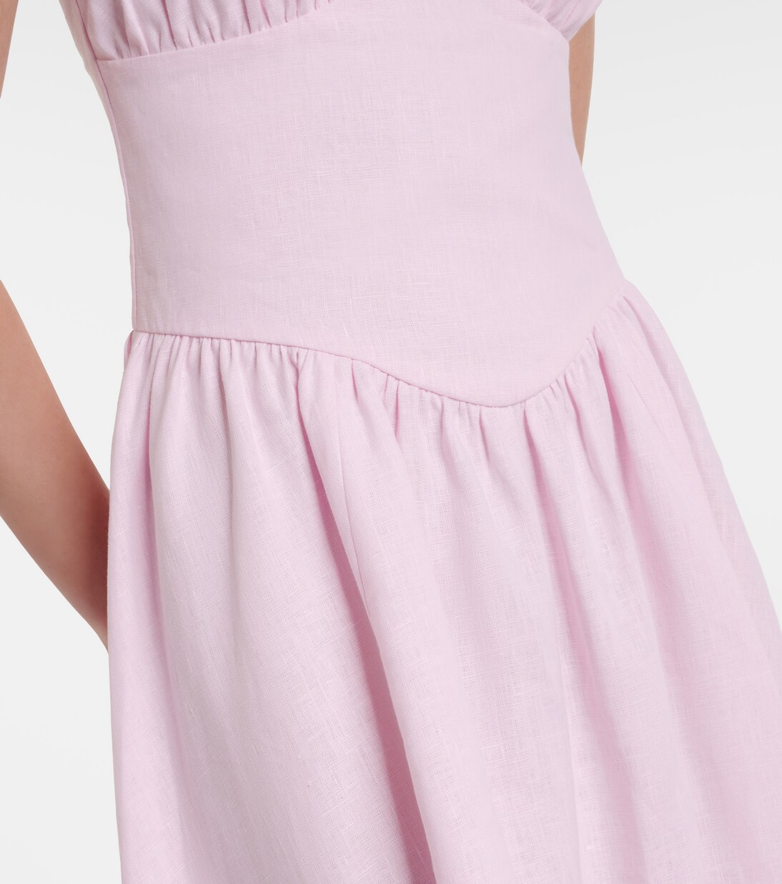 Vestido midi Vares de lino | Faithfull