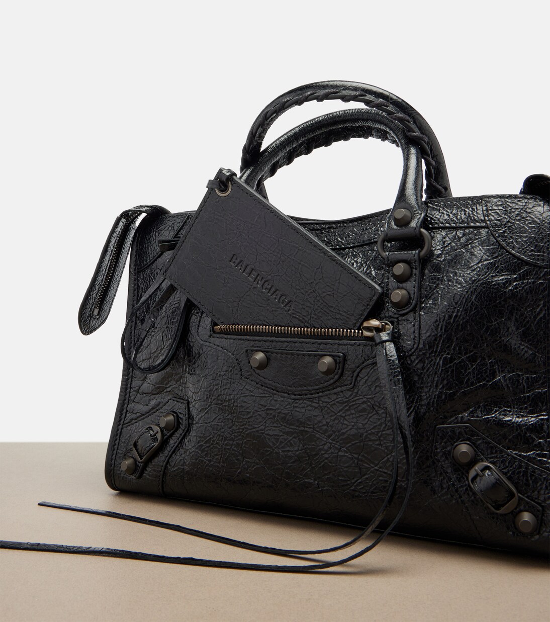 Le City Small leather tote bag | Balenciaga