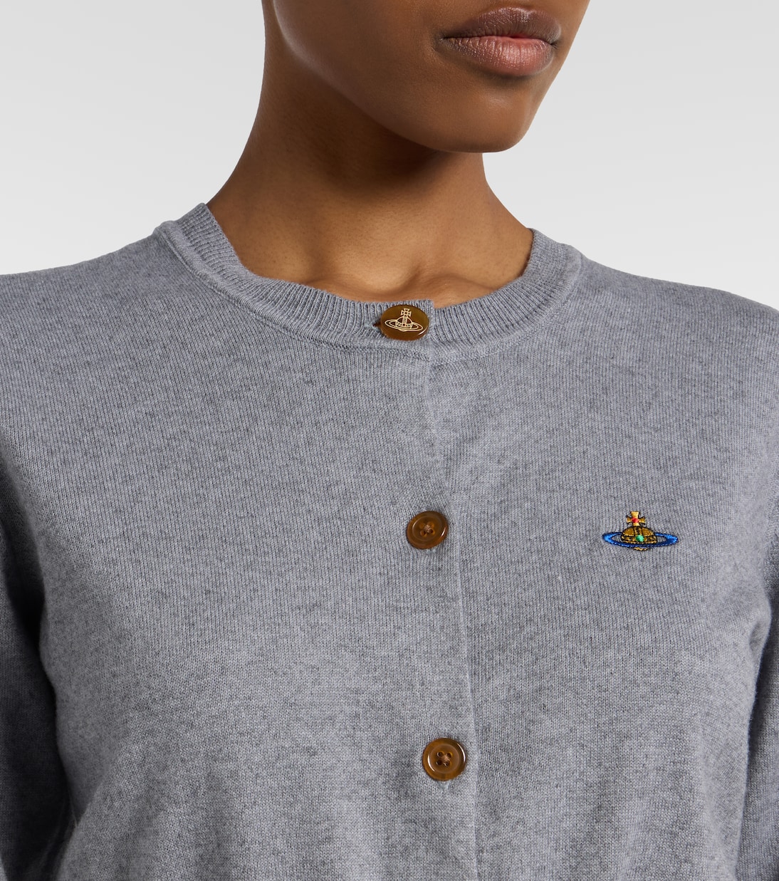 Bea cropped cotton and cashmere cardigan | Vivienne Westwood
