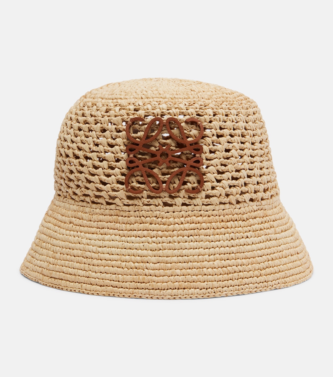 Anagram raffia bucket hat | Loewe