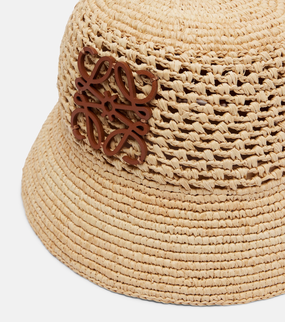 Anagram raffia bucket hat | Loewe