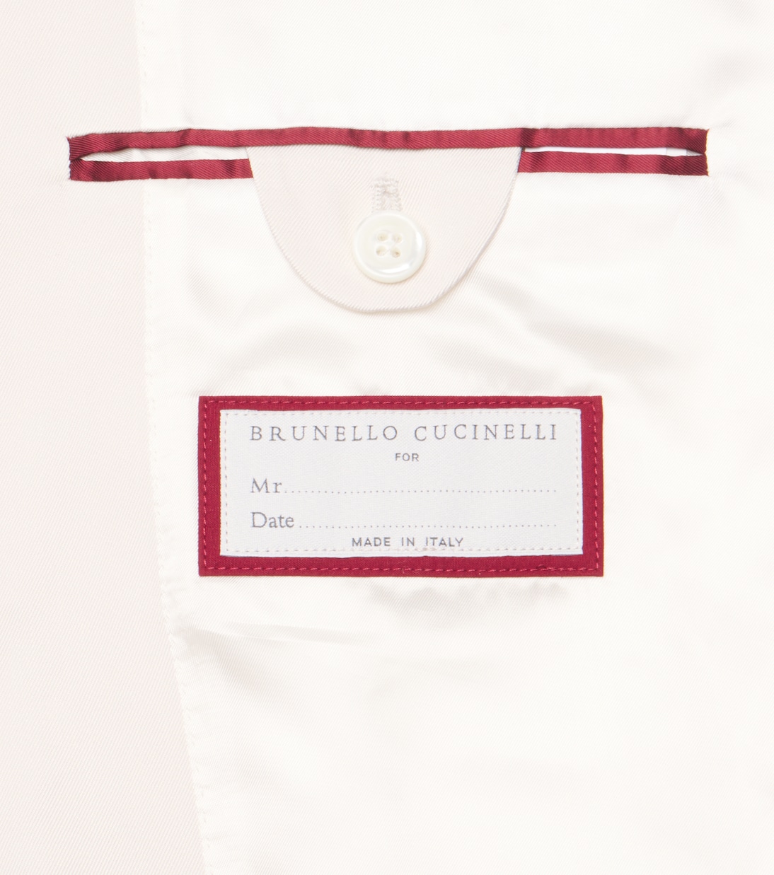 Double-breasted silk blazer | Brunello Cucinelli