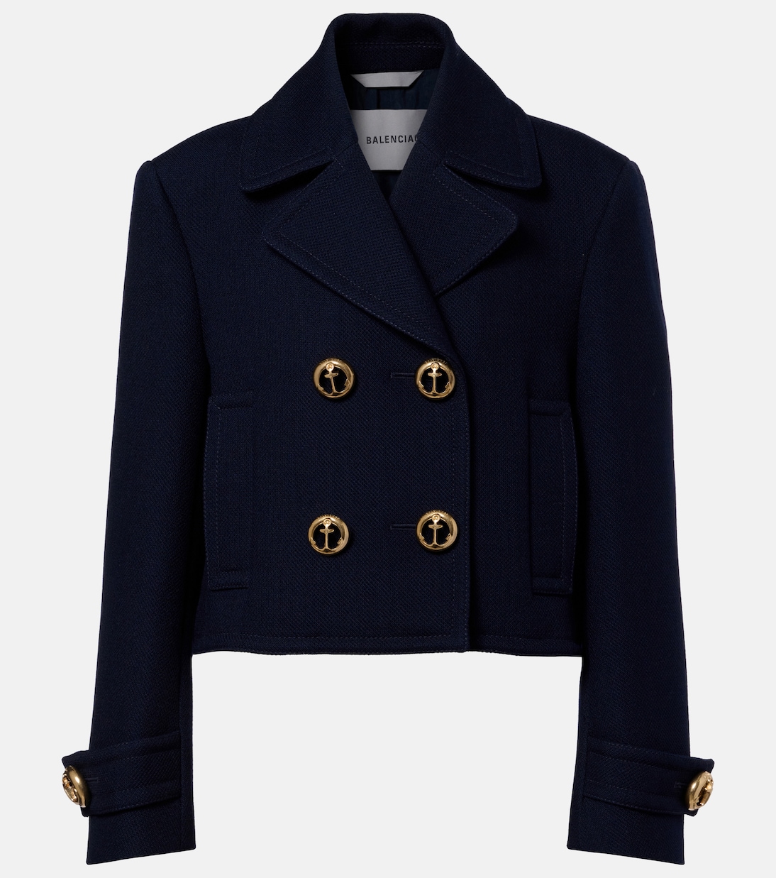 Double-breasted wool jacket | Balenciaga