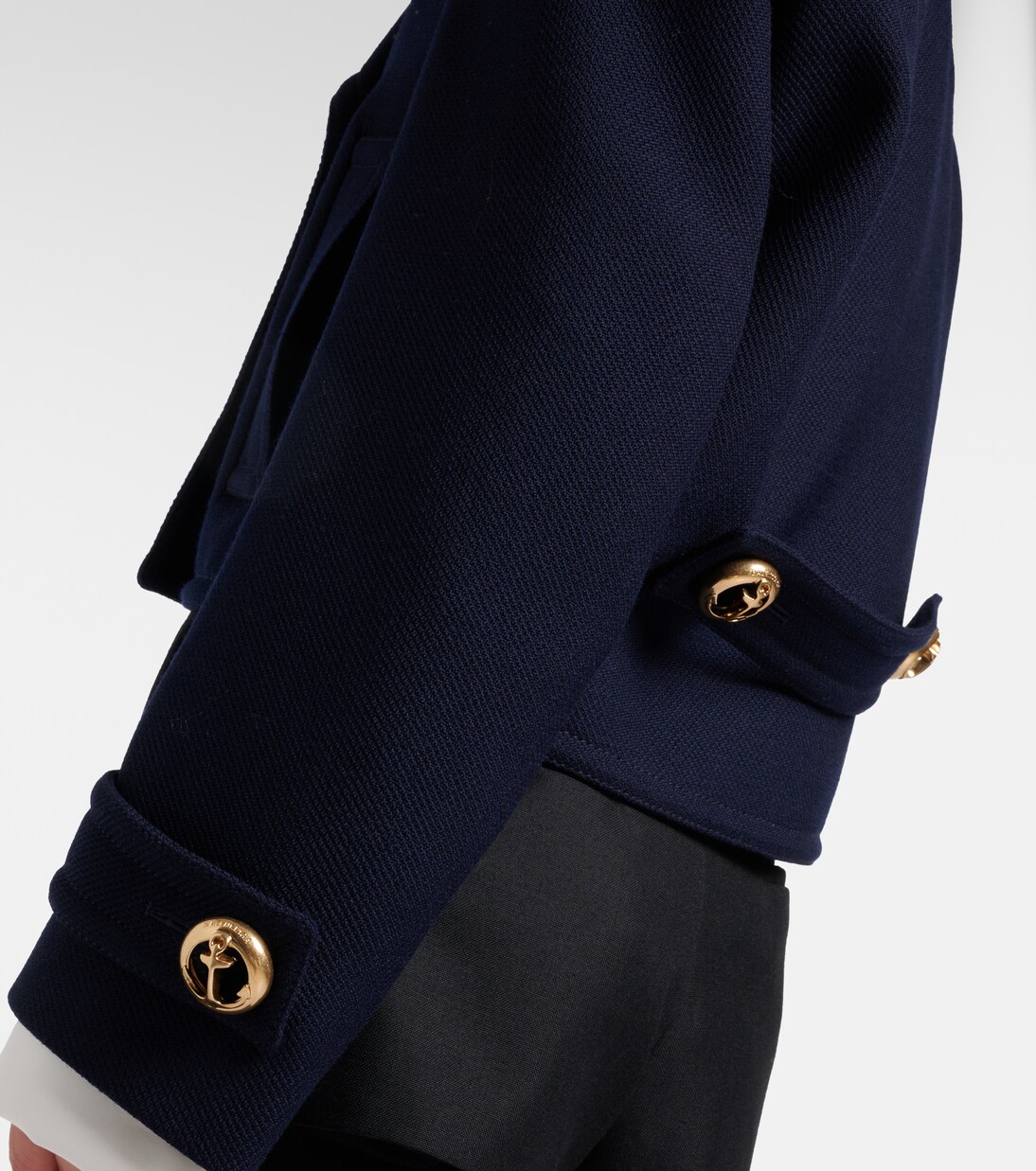 Double-breasted wool jacket | Balenciaga