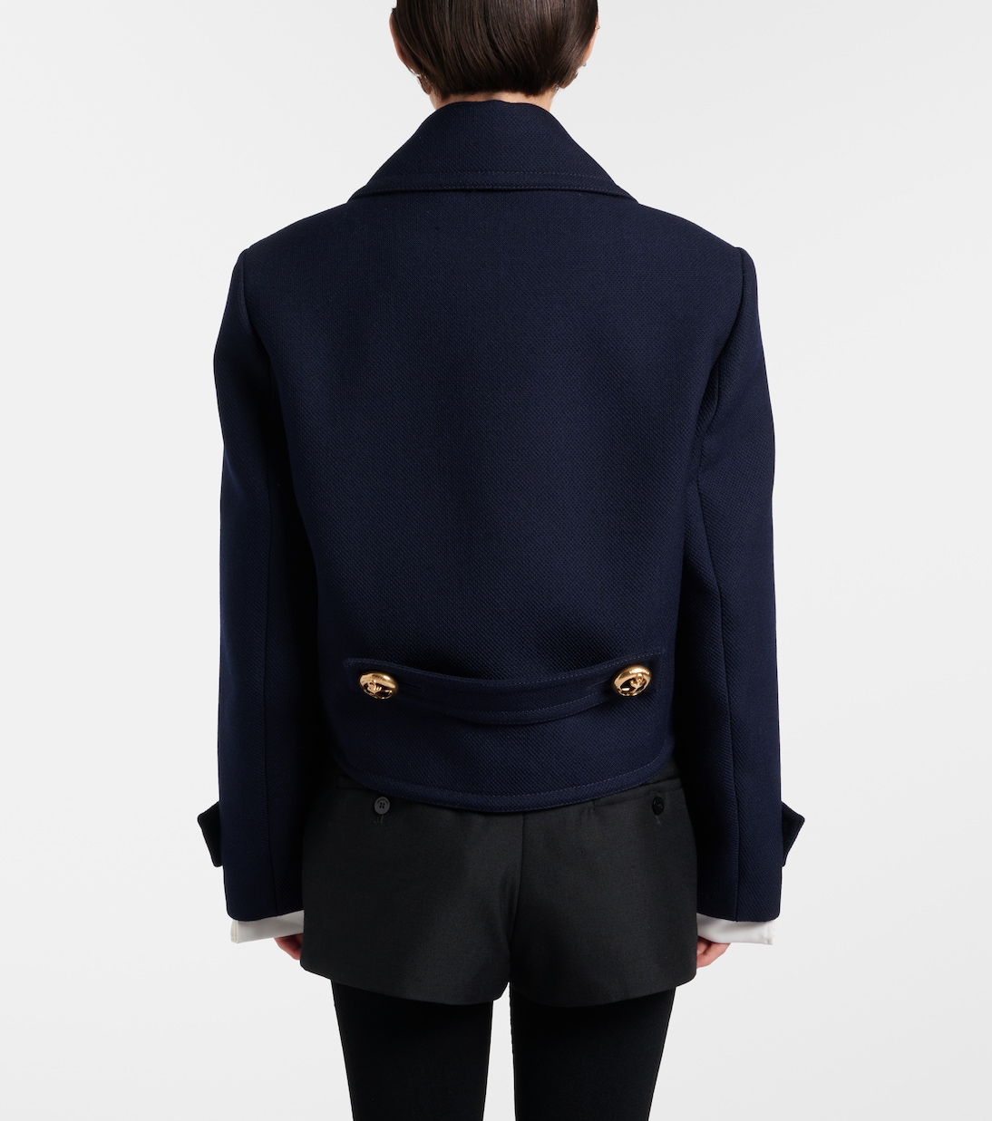 Double-breasted wool jacket | Balenciaga