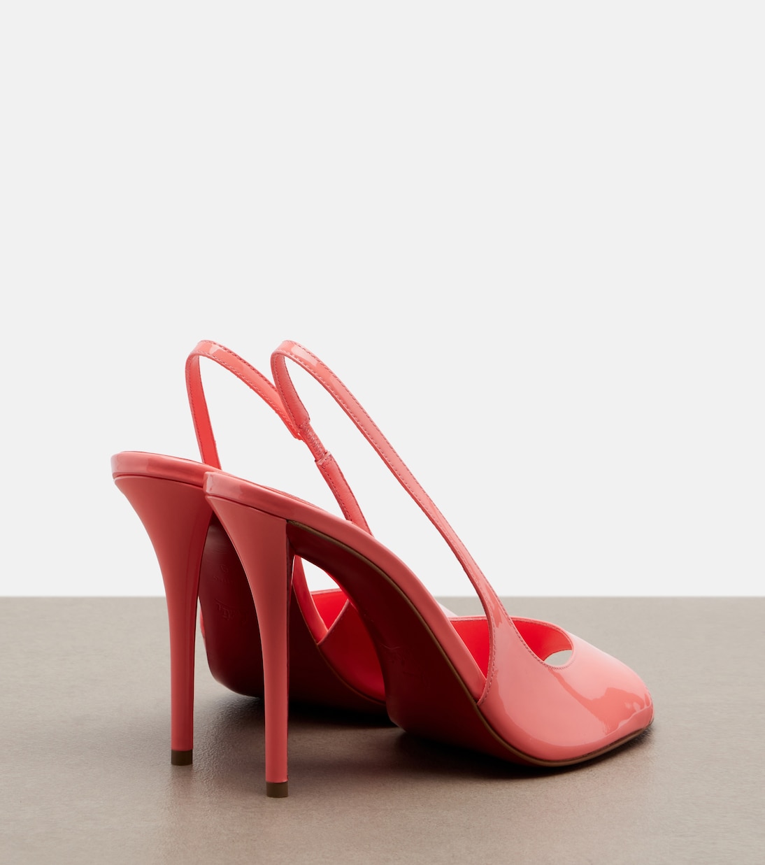 Slingback-Sandalen Miss Z aus Lackleder | Christian Louboutin