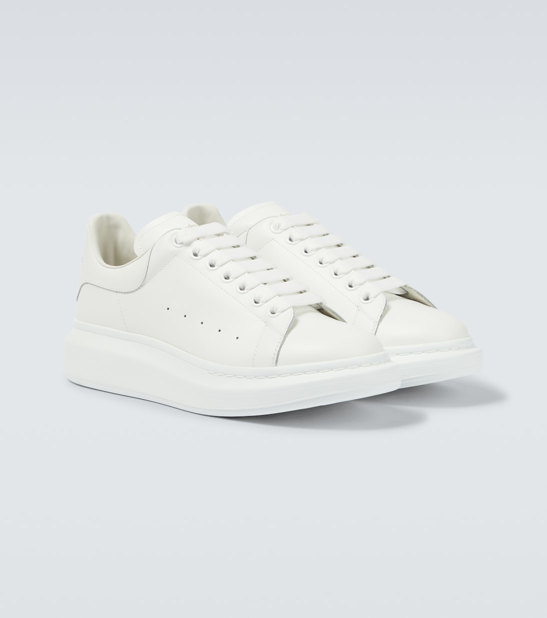 Oversized leather sneakers | McQueen