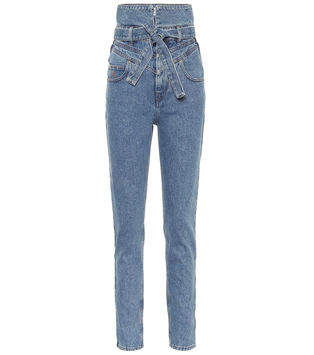 High-rise straight jeans | The Attico