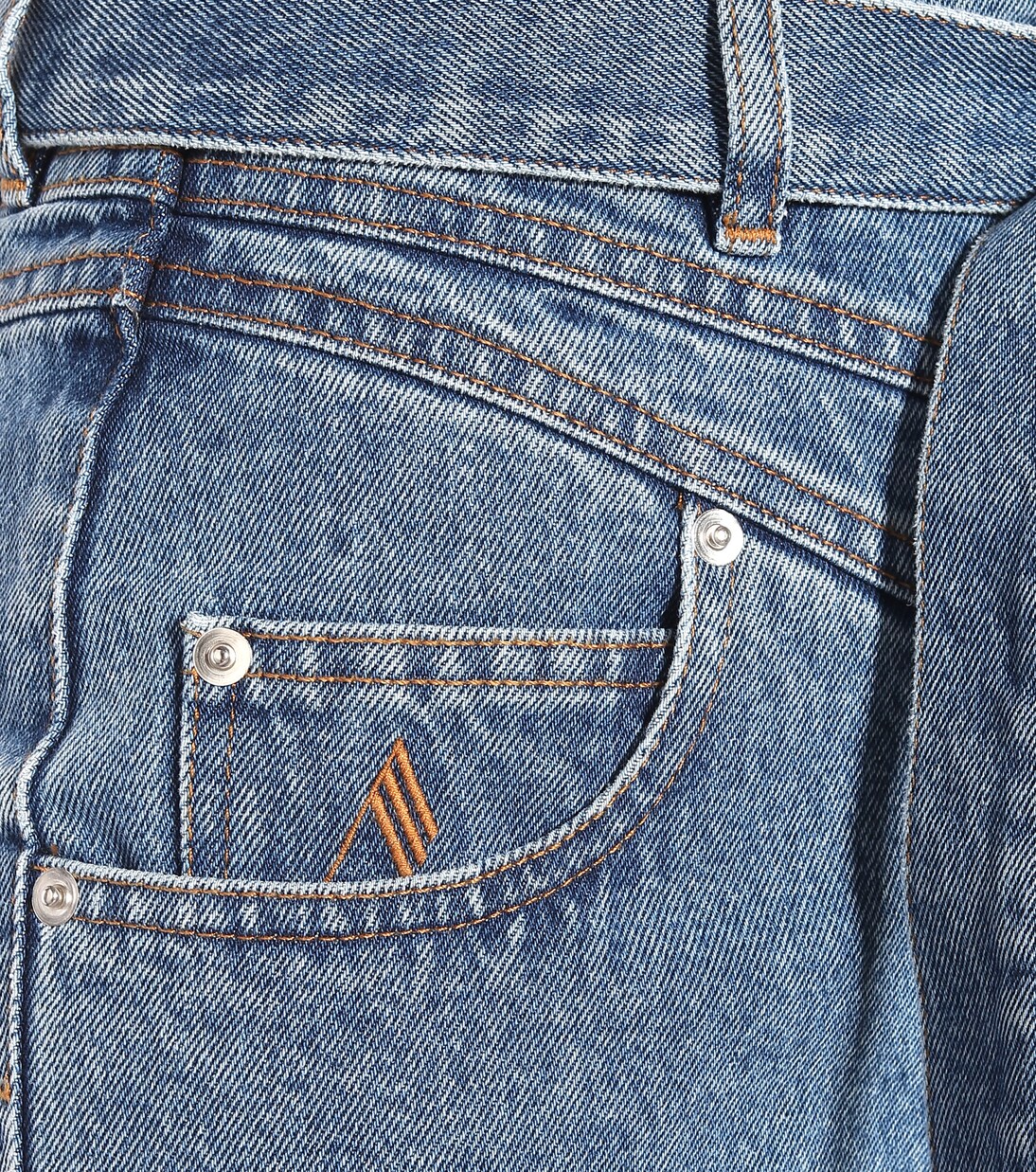 High-rise straight jeans | The Attico