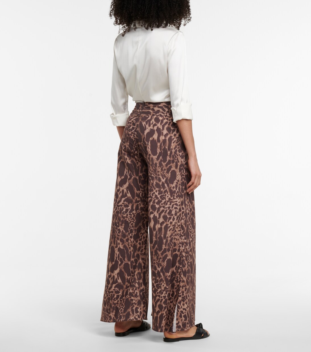 Claudia leopard-print cotton pants | Alexandra Miro