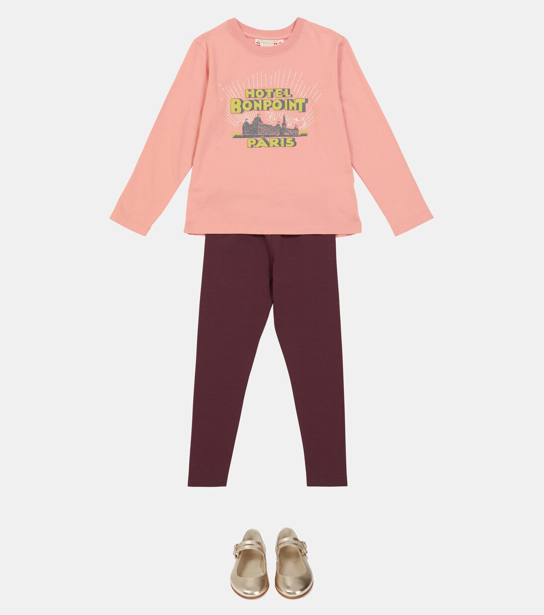 Printed cotton top | Bonpoint