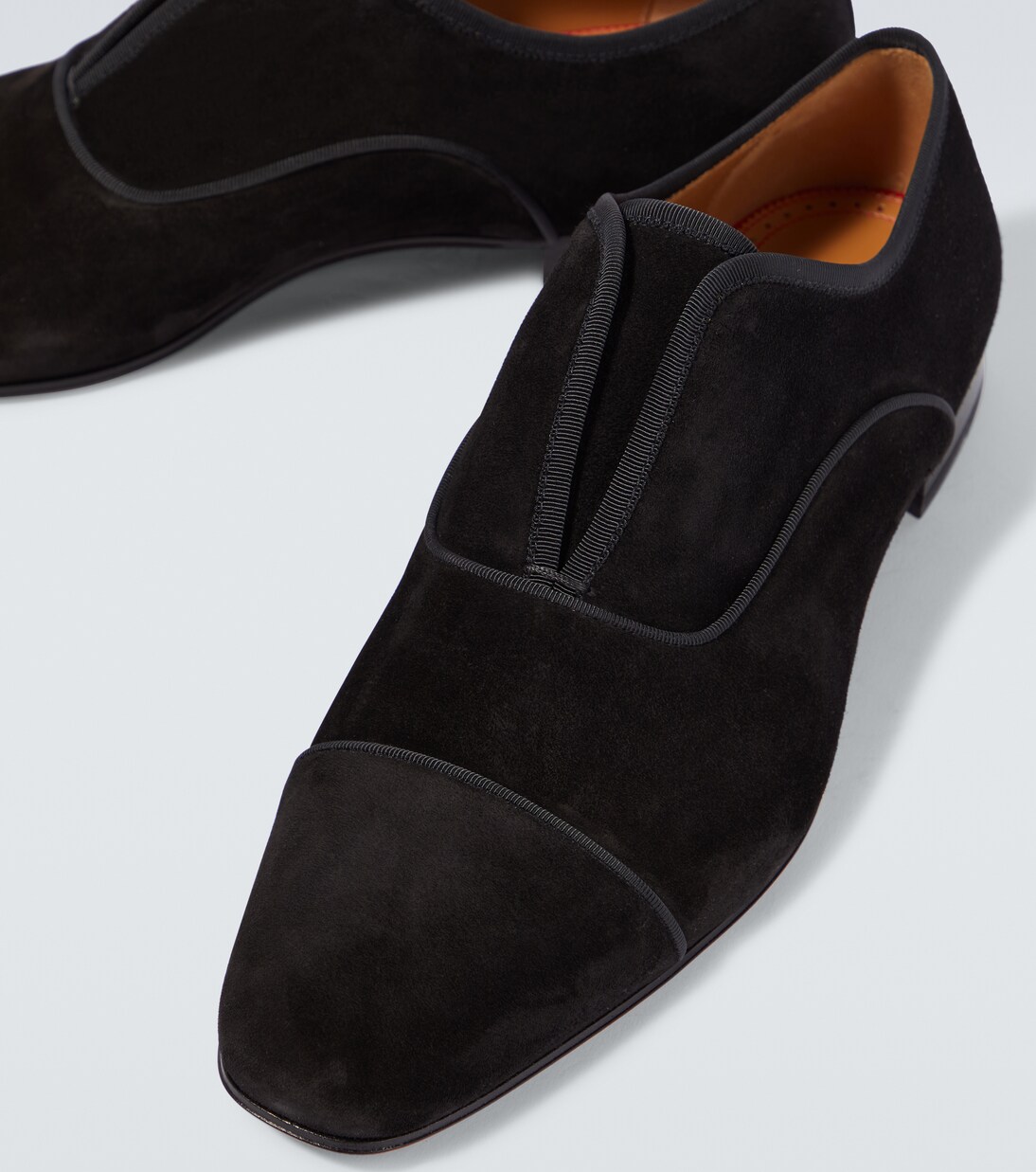 Alpha Male velour Oxford shoes | Christian Louboutin