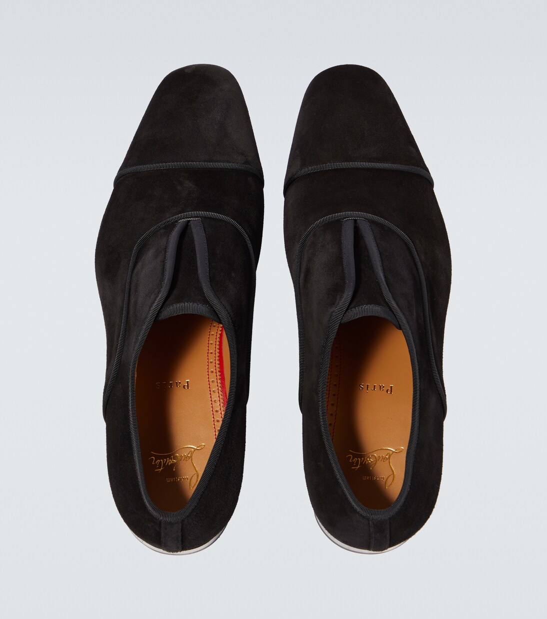 Alpha Male velour Oxford shoes | Christian Louboutin