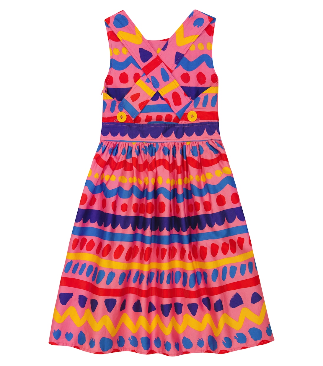 Robe imprimée en coton | Stella McCartney Kids