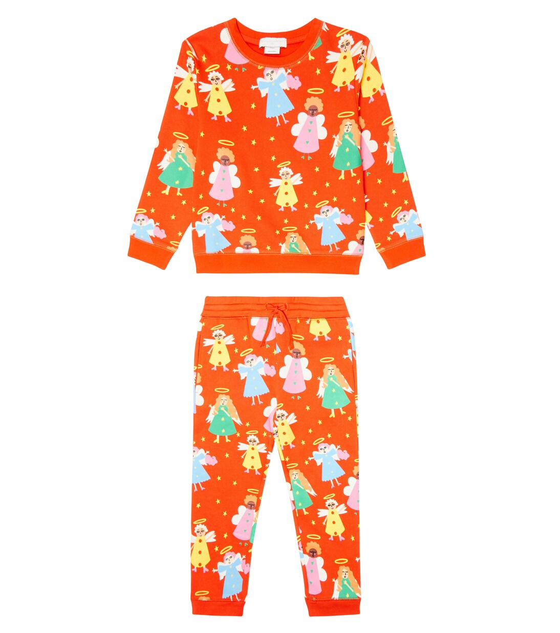 Printed cotton tracksuit | Stella McCartney Kids