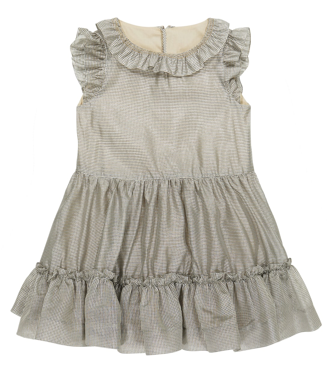 Bonheur gingham dress | Bonpoint