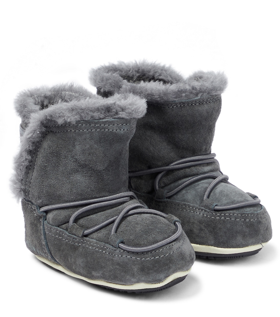 Baby Schneestiefel Crib aus Veloursleder | Moon Boot Kids