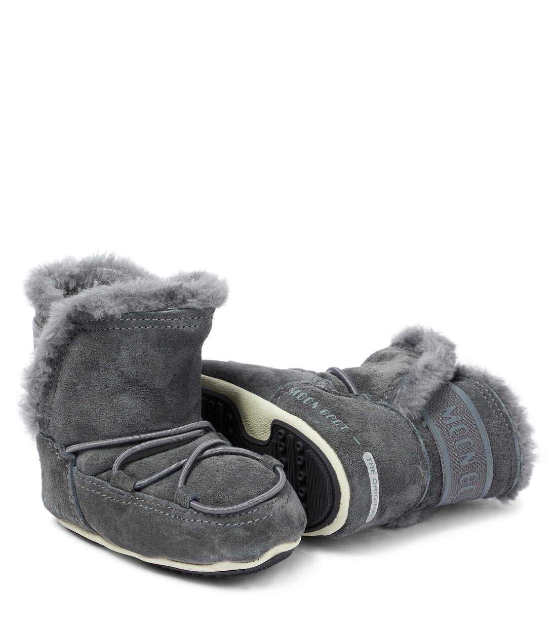 Baby Schneestiefel Crib aus Veloursleder | Moon Boot Kids